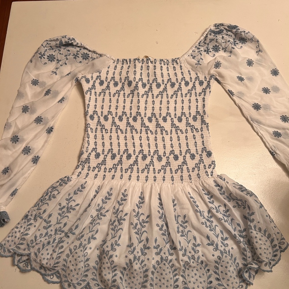Jayce long mini dress / Love shack fancy/ small